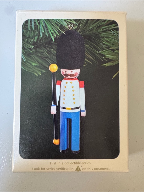 Hallmark Other - Hallmark Clothespin Soldier Vintage 1984 Christmas Ornament